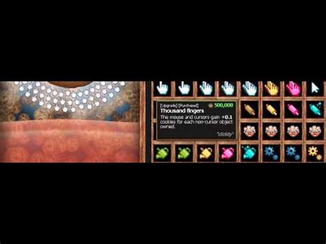 thousand fingers cookie clicker.